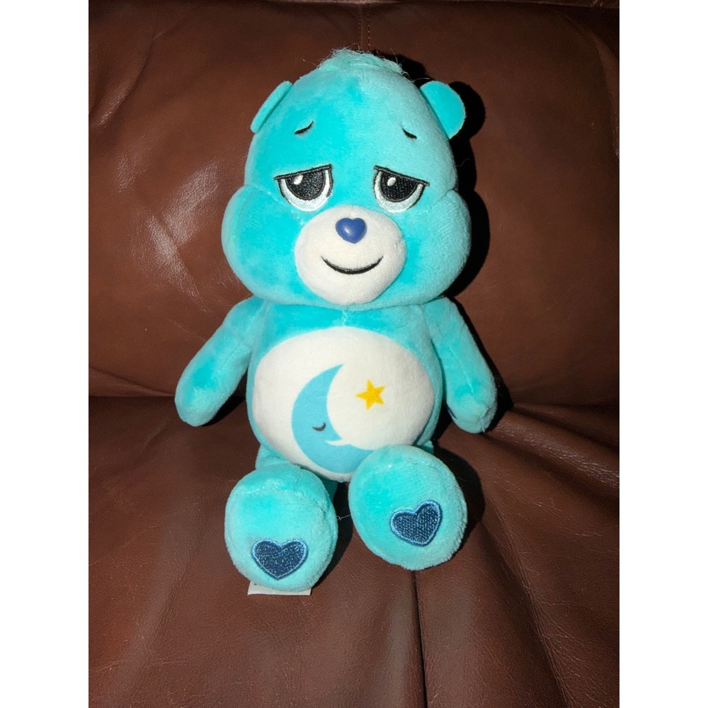 Care Bears Unlock the Magic Bedtime Bear Plush Teal Blue Basic Fun‎ 2022